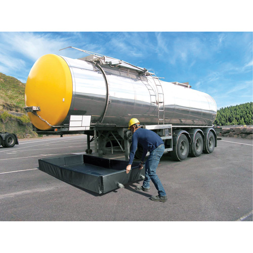 Berme Ultra-Tanker Berm, Capacit&eacute; 374 gal. US, 5' la x 10' lo x 12" h, Paroi en mousse Rock Safety Industrial Ltd