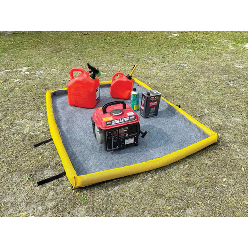Tampon Ultra-Filter moyen, Capacit&eacute; 1,5 gal. US, 3,5' la x 2,5' lo x 3" h, Paroi en mousse Rock Safety Industrial Ltd