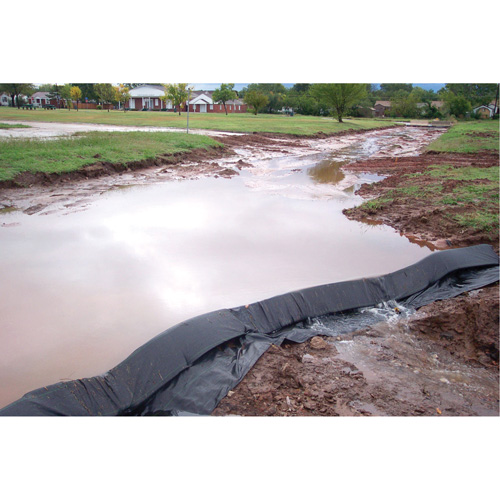 Black Ultra-Silt Dike&reg;, 7' L x 5' W Rock Safety Industrial Ltd