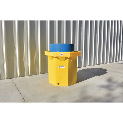 Flat-Bottom Ultra-Spill Collector&reg;, 66 US gal., Mobile Rock Safety Industrial Ltd