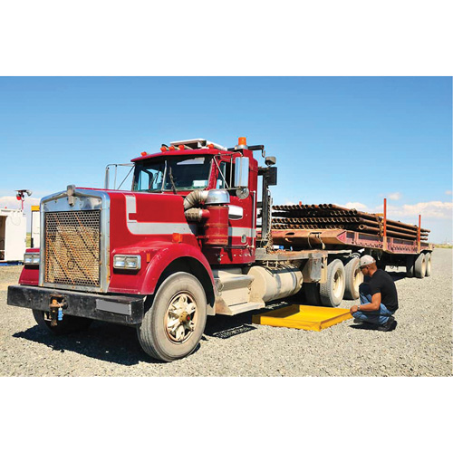 Flexible Ultra-Utility Tray, 42" lo x 42" la x 4,8" h, Cap. de d&eacute;versement 18 gal. US Rock Safety Industrial Ltd