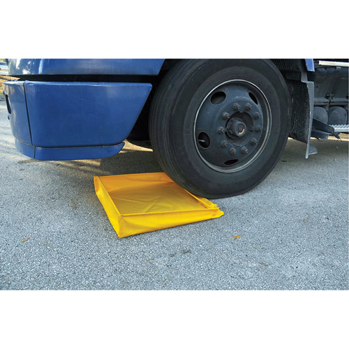 Flexible Ultra-Utility Tray, 42" lo x 42" la x 4,8" h, Cap. de d&eacute;versement 18 gal. US Rock Safety Industrial Ltd