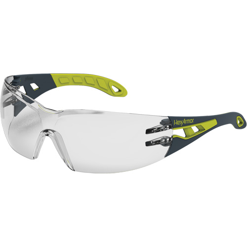Lunettes de s&eacute;curit&eacute; MX200 TruShield2SF Wraparound, Lentille Transparent, Antibu&eacute;e/Anti-&eacute;gratignures, ANSI Z87+/R&eacute;pond ou surpasse la norme CSA Z94.3 Rock Safety Industrial Ltd