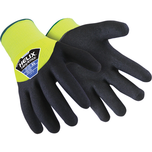 Gants r&eacute;sistants aux coupures et pour temps froid Helix 2059, Taille 6/T-petit, Calibre 18, Rev&ecirc;tement Nitrile, Enveloppe en Acrylique, ASTM ANSI niveau A4 Rock Safety Industrial Ltd