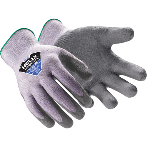 Gants r&eacute;sistants aux coupures Helix 2068X, Taille 5/2T-petit, Calibre 13, Rev&ecirc;tement Polyur&eacute;thane, Enveloppe en Nylon/PEHP, ASTM ANSI niveau A2 Rock Safety Industrial Ltd