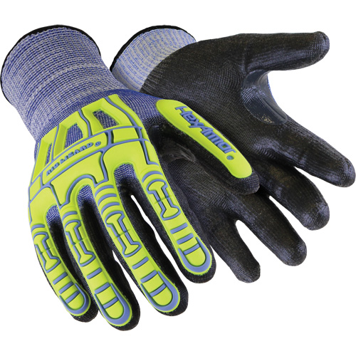 Gants r&eacute;sistants aux chocs Rig Lizard Thin Lizzie 2095, 2T-petit/5, Paume en PEHP, Poignet &eacute;lastique/Poignet en tricot Rock Safety Industrial Ltd
