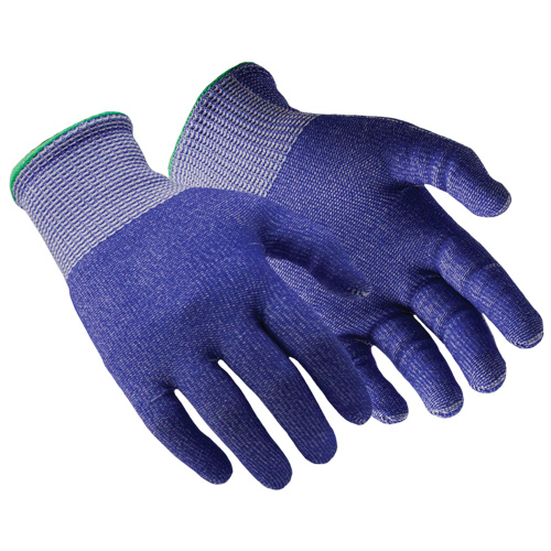 Gants r&eacute;sistants aux coupures de grade alimentaire Helix 3033, Taille 6/T-petit, Calibre 13, Enveloppe en Polyester/Fibre de verre/PEHP, ASTM ANSI niveau A6 Rock Safety Industrial Ltd