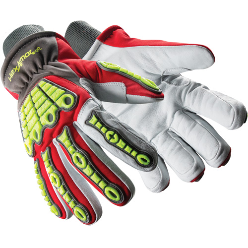 Gants r&eacute;sistants aux chocs Chrome SLT Winter 4073, 6/T-petit, Paume en Ch&egrave;vre, Poignet Poignet en tricot Rock Safety Industrial Ltd