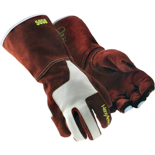 HeatArmor&reg; 5050 Welding Gloves, Split Cowhide, Size Small/7 Rock Safety Industrial Ltd