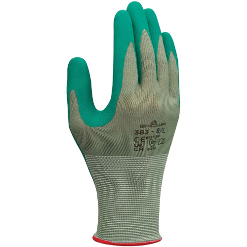 Gants de travail biod&eacute;gradables 383, 6/Petit, R&ecirc;vetement Nitrile, Calibre 13, Enveloppe en Polyester Rock Safety Industrial Ltd
