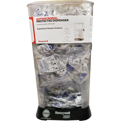 Distributeur de bouchons doreille filaires HL400 AM avec boîte de bouchons doreille AS-30W Rock Safety Industrial Ltd