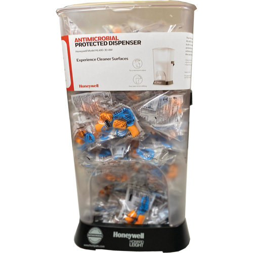 Distributeur de bouchons doreille filaires HL400 AM avec boîte de bouchons doreille FF-30 Rock Safety Industrial Ltd
