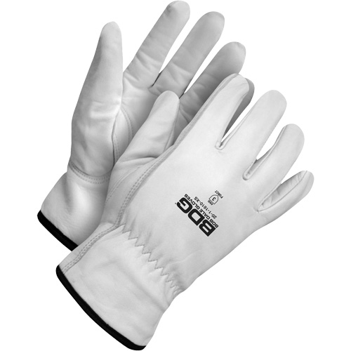 Gants de chauffeur r&eacute;sistants &agrave; la perforation, Petit, Paume en Cuir fleur de ch&egrave;vre Rock Safety Industrial Ltd