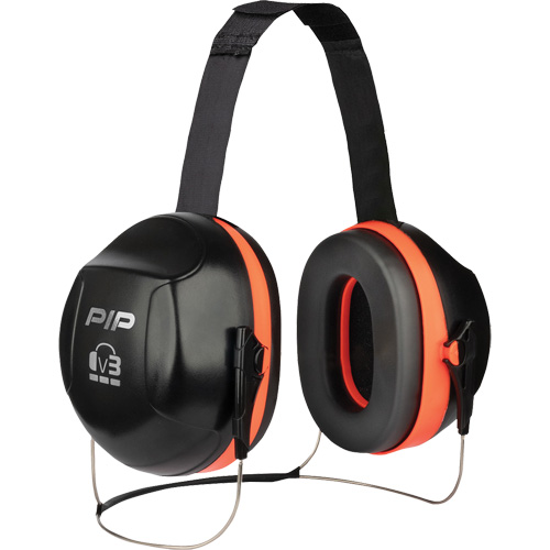 Dynamic V3 Passive Ear Muffs, Neckband, 27 NRR dB Rock Safety Industrial Ltd