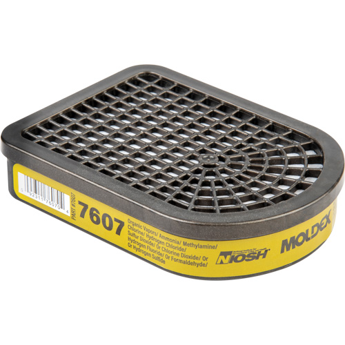 Cartouche pour respirateur semi-rectangulaire, Cartouche gaz/vapeur, Gaz multiples/Vapeurs Rock Safety Industrial Ltd