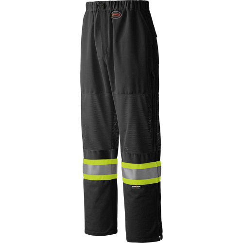 6003BKP Traffic Safety Pants, Polyester, Small, Black Rock Safety Industrial Ltd