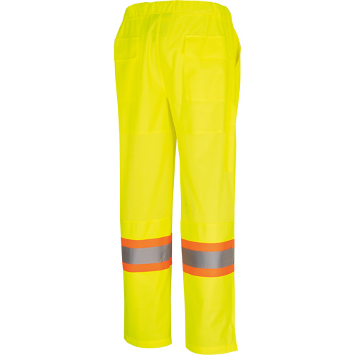 5999PW Women's  Traffic Safety Pants, Polyester, X-Small, High Visibility Lime-Yellow Rock Safety Industrial Ltd