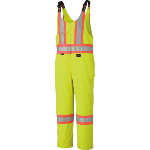 6616T High-Visibility Heavy-Duty Overalls, Poly-Cotton, 40 (Tall), High Visibility Lime-Yellow Rock Safety Industrial Ltd