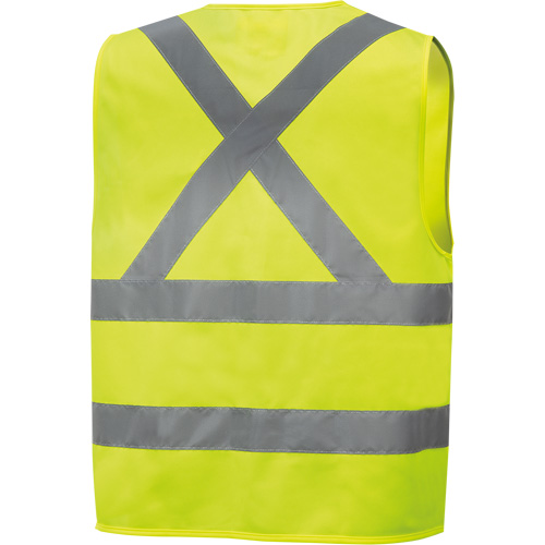 6886 High-Visibility Tricot Safety Vest, High Visibility Lime-Yellow, Small, Polyester Rock Safety Industrial Ltd