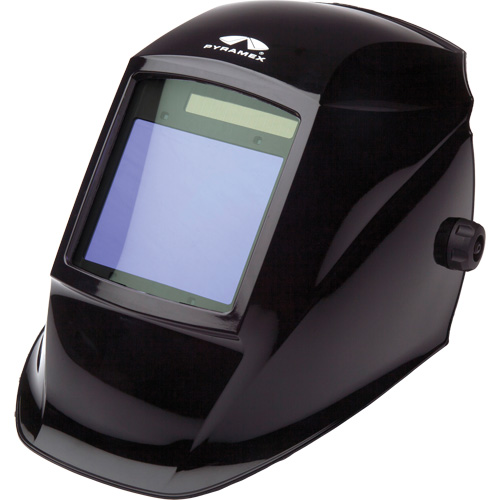 Casque de soudeur autonoircissant Leadhead, 3,8" lo x 3,4" la Champ de vision, Teinte 9 - 13, Noir Rock Safety Industrial Ltd