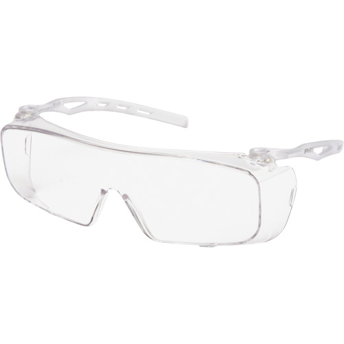 Lunettes de s&eacute;curit&eacute; Cappture, Lentille Transparent, Antibu&eacute;e, ANSI Z87+/R&eacute;pond ou surpasse la norme CSA Z94.3 Rock Safety Industrial Ltd