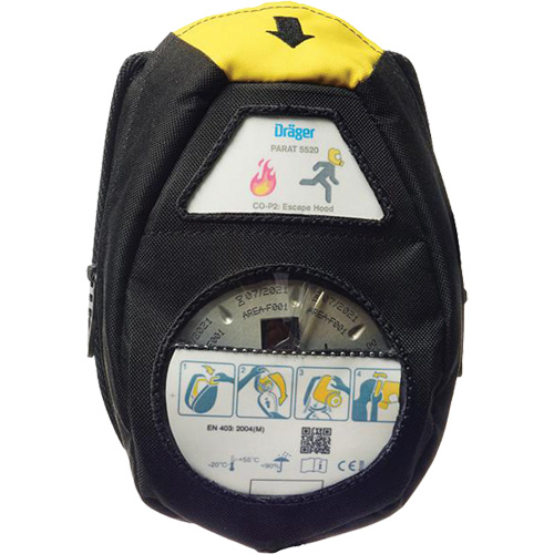 Cagoule d'&eacute;vacuation Parat, Taille unique Rock Safety Industrial Ltd