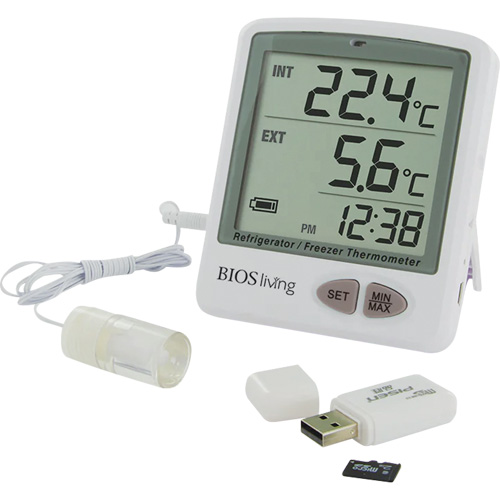 Enregistreur de donn&eacute;es pour vaccins &agrave; virus vivants, - 50 °C &agrave; +70 °C (- 58 °F &agrave; +158 °F) Rock Safety Industrial Ltd