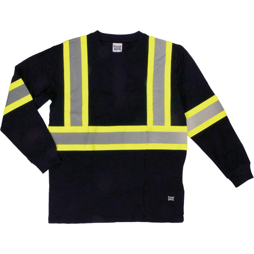 T-shirt de s&eacute;curit&eacute; &agrave; manches longues, Coton, T-petit, Noir Rock Safety Industrial Ltd