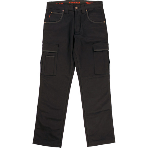 Pantalon de travail WP101, Coton/Spandex, Noir, Taille 14, Entrejambe 32 Rock Safety Industrial Ltd
