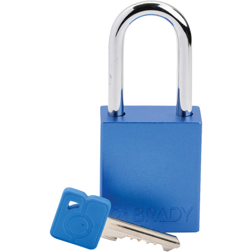 Cadenas de s&eacute;curit&eacute;, Cadenas de s&eacute;curit&eacute;, Cl&eacute;s diff&eacute;rentes, Aluminium, Largeur de 1-1/2" Rock Safety Industrial Ltd