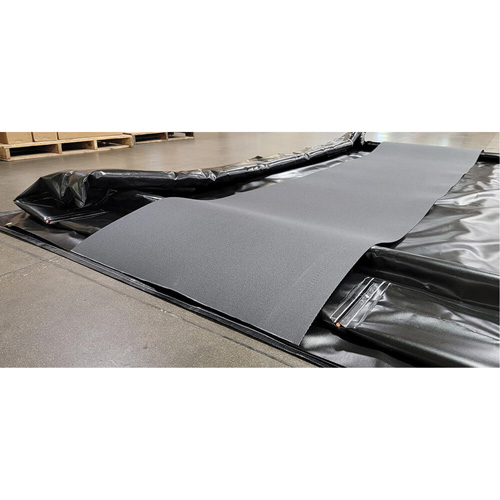 TracMat pour berme de confinement des d&eacute;versements de 20' Rock Safety Industrial Ltd