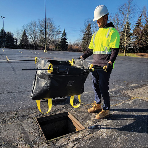 Sac de limon tiss&eacute; 2' x 2' Storm Sentinel Rock Safety Industrial Ltd