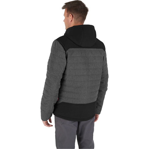 M12 Heated Quietshell Jacket with Battery, Men's, Small, Grey Rock Safety Industrial Ltd
