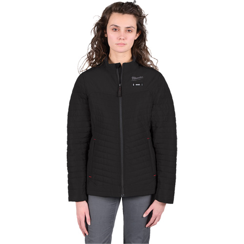 Manteau chauffant M12 Axis avec pile, Femmes, Grand, Noir Rock Safety Industrial Ltd