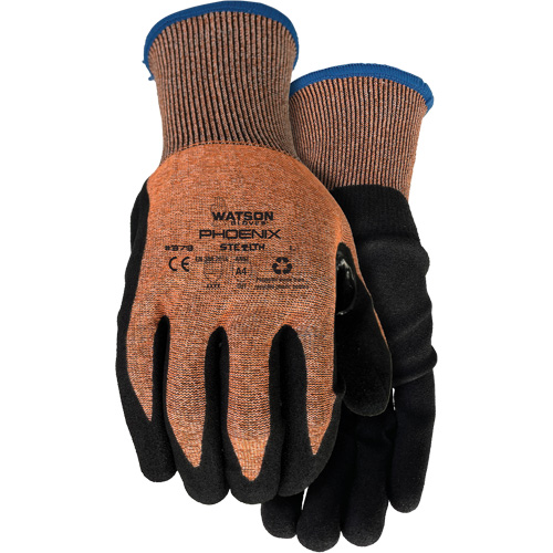 Gants r&eacute;sistants &agrave; la coupe Stealth Phoenix, Taille T-petit, Calibre 18, Rev&ecirc;tement Nitrile, Enveloppe en PEHP/Polyester, ASTM ANSI niveau A4 Rock Safety Industrial Ltd