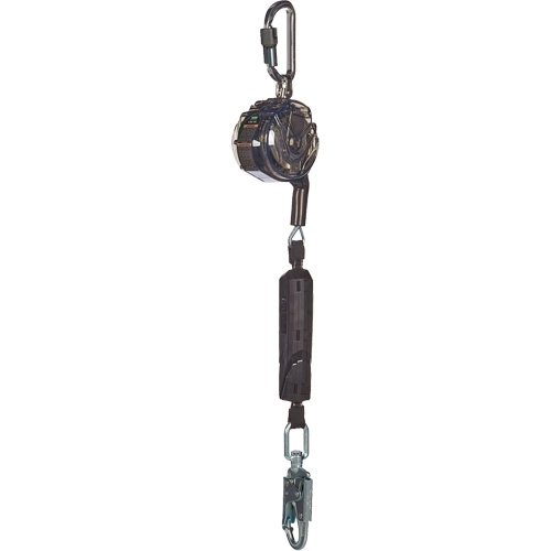 C&acirc;ble de limiteur de chute personnel 36CS V-TEC, 10', Acier galvanis&eacute;, Pivotant Rock Safety Industrial Ltd