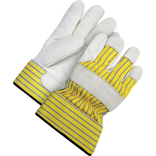 Gants d'ajusteur doubl&eacute;s avec poignet de s&eacute;curit&eacute;, 2T-Grand, Paume en Cuir fleur de vache, Doublure en Peluche d'acrylique Rock Safety Industrial Ltd