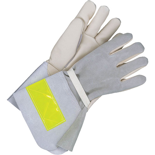 Gants de travail doubl&eacute;s avec poignet de 5", Cuir fleur de vache, Taille 10 Rock Safety Industrial Ltd