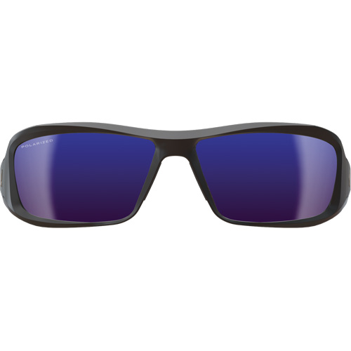 Lunettes de s&eacute;curit&eacute; Brazeau, Lentille Miroir bleu, Anti-&eacute;gratignures/Polaris&eacute;, ANSI Z87+/MCEPS GL-PD 10-12/R&eacute;pond ou surpasse la norme CSA Z94.3 Rock Safety Industrial Ltd