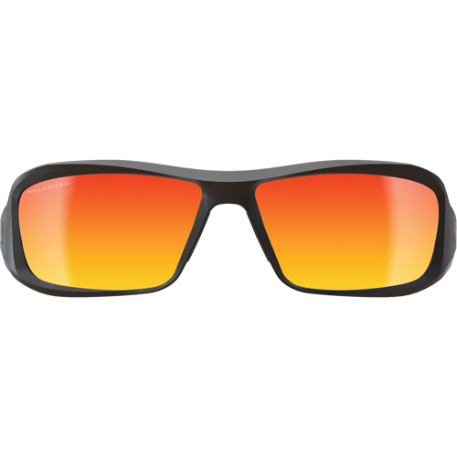 Lunettes de s&eacute;curit&eacute; Brazeau, Lentille Rouge/Miroir, Anti-&eacute;gratignures/Polaris&eacute;, ANSI Z87+/MCEPS GL-PD 10-12/R&eacute;pond ou surpasse la norme CSA Z94.3 Rock Safety Industrial Ltd