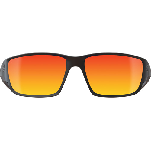 Lunettes de s&eacute;curit&eacute; Kazbek, Lentille Rouge/Miroir, Anti-&eacute;gratignures, ANSI Z87+/MCEPS GL-PD 10-12/R&eacute;pond ou surpasse la norme CSA Z94.3 Rock Safety Industrial Ltd