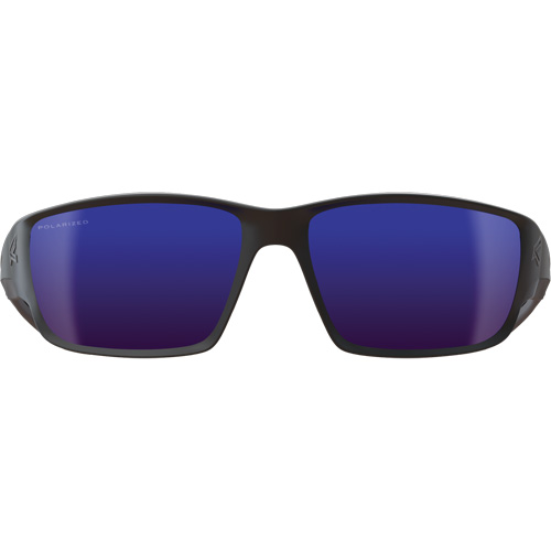 Kazbek Safety Glasses, Blue Mirror Lens, Anti-Scratch/Polarized, ANSI Z87+/MCEPS GL-PD 10-12/Meets/Exceeds CSA Z94.3 Rock Safety Industrial Ltd