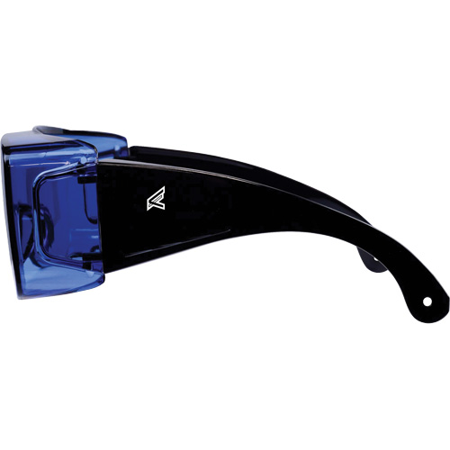 Lunettes de s&eacute;curit&eacute; Ossa, Lentille Bleu, Anti-&eacute;gratignures, ANSI Z87+/MCEPS GL-PD 10-12/R&eacute;pond ou surpasse la norme CSA Z94.3 Rock Safety Industrial Ltd