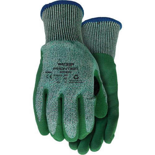 Gants 351 Stealth Frontier, Taille T-petit, Calibre 13, Rev&ecirc;tement PVC/Latex de caoutchouc, Enveloppe en PEHP/Polyester, ASTM ANSI niveau A5 Rock Safety Industrial Ltd