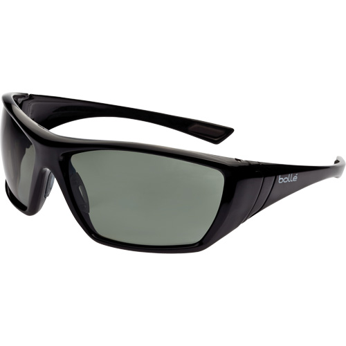 Lunettes de s&eacute;curit&eacute; Hustler, Lentille Fum&eacute;e, Antibu&eacute;e/Anti-&eacute;gratignures Rock Safety Industrial Ltd