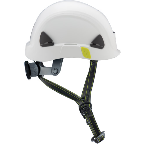 Casque de s&eacute;curit&eacute; d'escalade Fibre Metal, R&eacute;pond aux normes CSA type 2, Suspension Rochet, Non ventil&eacute; Rock Safety Industrial Ltd