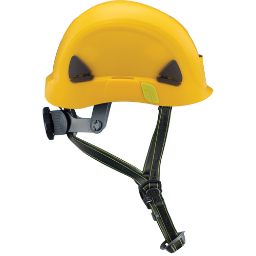 Casque de s&eacute;curit&eacute; d'escalade Fibre Metal, R&eacute;pond aux normes CSA type 2, Suspension Rochet, Non ventil&eacute; Rock Safety Industrial Ltd