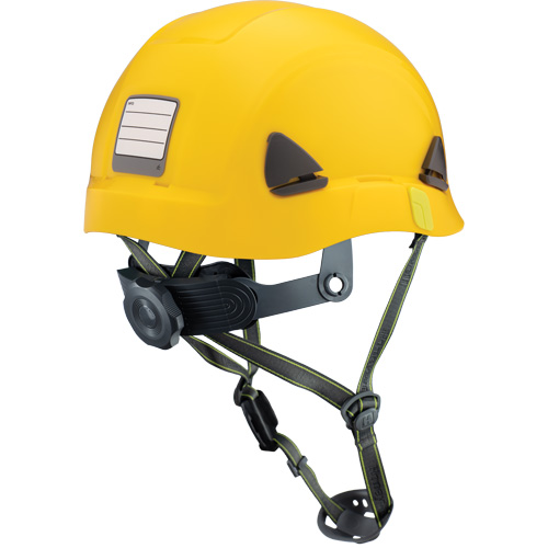 Casque de s&eacute;curit&eacute; d'escalade Fibre Metal, R&eacute;pond aux normes CSA type 2, Suspension Rochet, Non ventil&eacute; Rock Safety Industrial Ltd