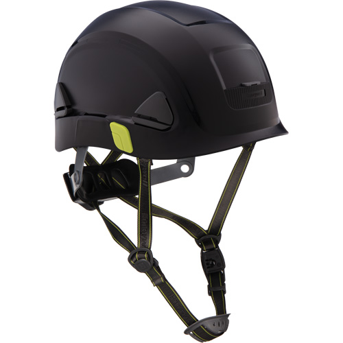 Casque de s&eacute;curit&eacute; d'escalade Fibre Metal, R&eacute;pond aux normes CSA type 2, Suspension Rochet, Non ventil&eacute; Rock Safety Industrial Ltd
