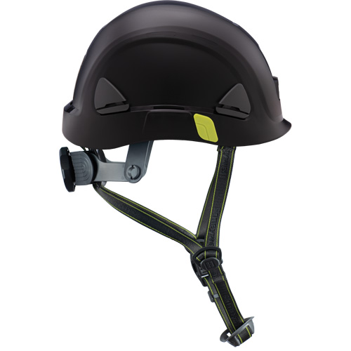Casque de s&eacute;curit&eacute; d'escalade Fibre Metal, R&eacute;pond aux normes CSA type 2, Suspension Rochet, Non ventil&eacute; Rock Safety Industrial Ltd
